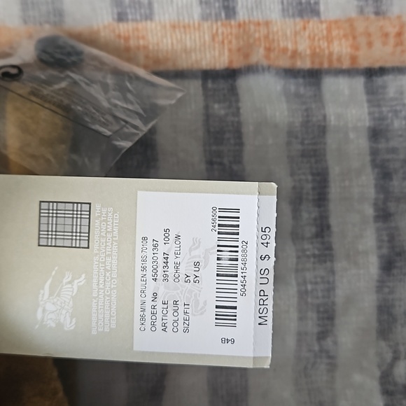 Burberry Children Wool Coat size 5Y - Picture 2 of 9